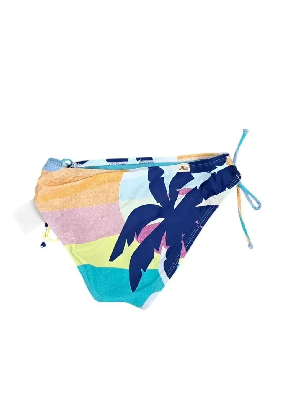 2 For $5 Sale NWT Girls Hobie Tropical Abstract Blue Bikini Swim Bottom Size 12